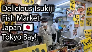 🐟🇯🇵 😋Famous Tsukiji Fish Market Tokyo Bay - Why I'll always Visit!