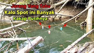 JARANG YANG TAHU !! Kalau Spot ini Banyak Kakap Putih-nya