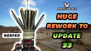 HUGE Rework to State of Decay 2 UPDATE 33 - Releasing Next Month