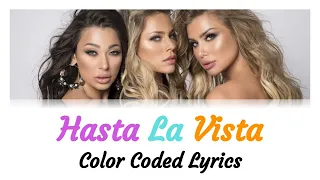 Hurricane- Hasta La Vista 🇷🇸 Eurovision 2020 Serbia 🇷🇸 [Color Coded Lyrics + Translation]