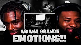 BabantheKidd FIRST TIME reacting to Ariana Grande - Emotions!! (Mariah Carey Cover + Music Video)