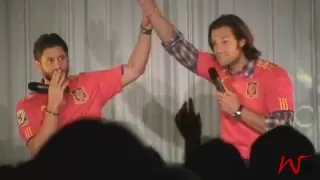 Rising Con - Jared & Jensen Sunday panel - Funny moments