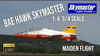 BAe Hawk Skymaster 1:4 3/4 - maiden flight