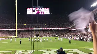 #1 Alabama at Texas A&M atmosphere, October 9th, 2021