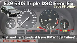 BMW E39 530i Triple DSC Error Fix!