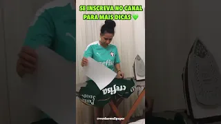 DICA PARA COLAR PATROCÍNIO DESCOLANDO EM CAMISAS DE FUTEBOL