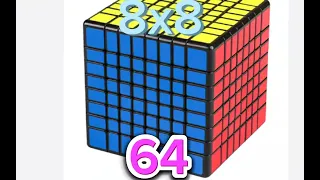 Rubik's cube 1x1 - 19x19, 1 - 361