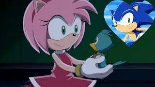 Sonic X Deleted Scene: Amy Explains To Lily About What Is Telepathy