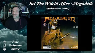 MEGADETH - Set The World Afire (Remastered 2004) - Reactions with Rollen (WOW)