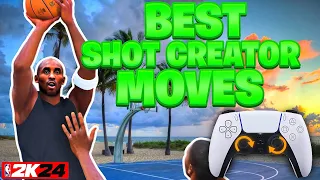 3 UNGUARDABLE Shot Creator Moves Every 2K24 Player Should Know!!