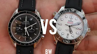 Seamaster vs Speedmaster - Why I love these Omega Designs