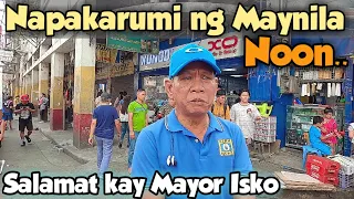 Ang saloobin ng Manilenyo | Salamat kay Mayor Isko Moreno binago nya ang napakaruming Maynila noon