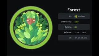 Hack The Box: Forest w/o Metasploit