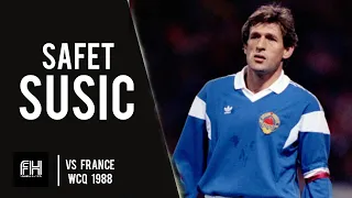 Safet Susic ● Goal and Skills ● Yugoslavia 3-2 France 19.11.1988 ● WCQ 1990