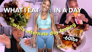 What I Eat While ALTERNATE DAY FASTING for EASY Weight Loss | FEAST WITH ME