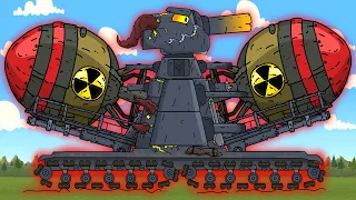 Secret Leviathan Warrior - 2 Bombs of 1000 Tons - Cartoons about tanks