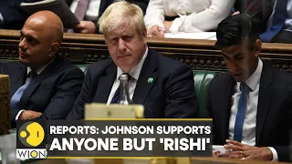 Race for Tory leadership heats up as reports suggest that Johnson supports anyone but 'Rishi Sunak'