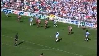 Simon Barker Goal QPR v Southampton Sept 1991