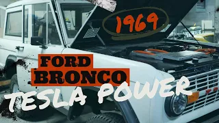 Converting a 1969 Ford Bronco to Tesla Power!!!