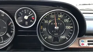 Mercedes w109 300 sel 6.3 acceleration