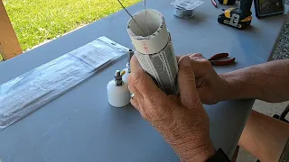 MY DIY 20-40 meter Air Wound Coil