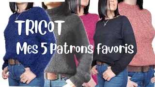 TRICOT TOP 5 PATRONS PREFERES