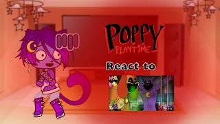 Poppy playtime reacts to chapter 3 part 3 || video link in the description below lI updated