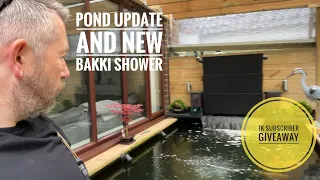 New Bakki shower from JS koi and an update on the pond