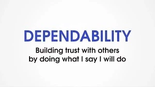 (G7) Dependability - Character Trades. Character traits games for kids.