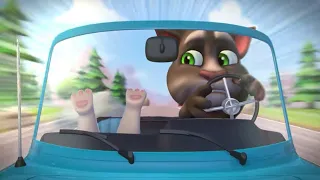 A la carretera | Cortos de Talking Tom | Dibujos animados | WildBrain en Español