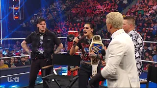 MizTV with Cody Rhodes, Rhea Ripley, and Dominik (1/2) - WWE RAW 05 June  2023