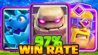 97% WIN RATE with GOLEM PUMP EVOLUTION BARBARIANS _ NEW GOLEM PUMP VERSION!