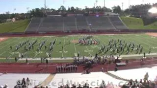 Sam Rayburn Band - SHSU Marching Festival Prelims 2009