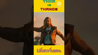 CAN THOR DEFEAT THANOS🍆WITHOUT HIS WEAPON💣||#shorts #marvel #mastverse