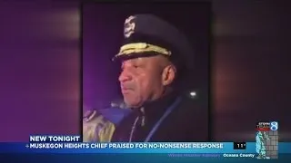 Muskegon Heights chief praised for no-nonsense response