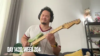 Practicing Improvisation (Neo Soul Guitar Backing Track in F) (Day 1414 - 1420, Week 204)