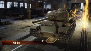 World of Tanks PS4 - KV-85 (КВ-85) Demonstration