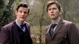 Eleventh Doctor Meets the Tenth Doctor | The Day of the Doctor | Doctor Who