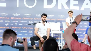 Eurovisão: Chingiz canta 'Bamboleo'