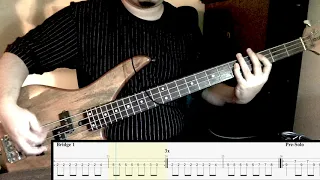 Nirvana Come As You Are (bass cover with tabs play along)