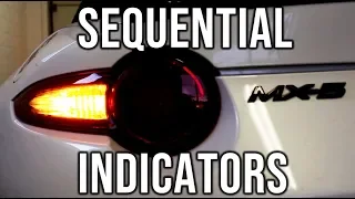 Mx5things sequential indicator install - Miata In Action - Episode 19