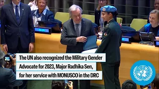 Highlights from UN Peacekeepers Day 2024 | United Nations