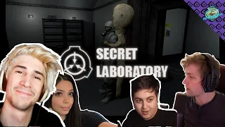 XQC PLAYS SCP: SECRET LABORATORY WITH SODA ADEPT POKELAWLS AND A WHOLE LOT MORE!