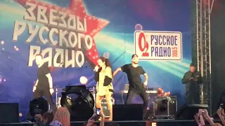 Nyusha / Нюша - Ночь, Где ты, там я (@Live, Звёзды Русского Радио, Липецк, 08.07.18)