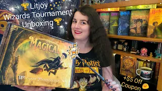 Litjoy Crate 🏆 WIZARDS TOURNAMENT🧹Unboxing + Add On's, GIVEAWAY & $5 Coupon ⚡BEST Harry Potter Box!
