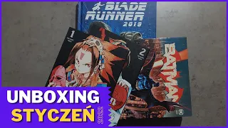 UNBOXING KOMIKSÓW I MANG - Styczeń 2022