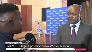 Energy Crisis | Eskom to implement Stage 2 power cuts during winter: Bheki Nxumalo