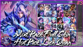 Mod Pack Full Skin Hot Pick Liên Quân V3 ( Máy Mạnh + Yếu ) •60FPS•Fix Khựng• Cho Adr+iOS | Tùng Mod