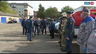 Проверка готовности: аварийно-спасательные подразделения Ельца провели учения по гражданской обороне