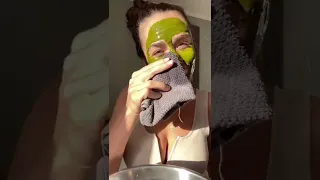 Grinch Gesichtsmaske für Mädels #shorts